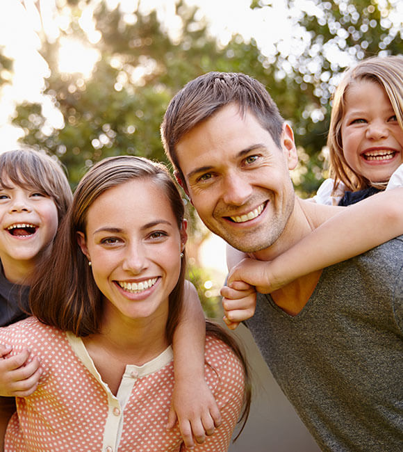 smiling family