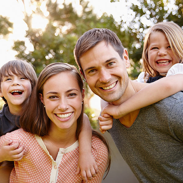 smiling family